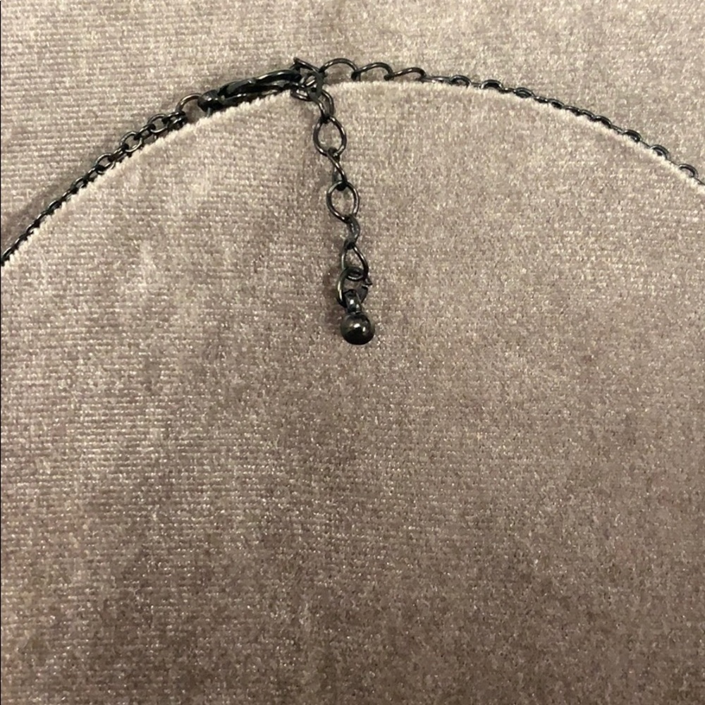 2-strand necklace with plastic beads - Picture 3 of 5
